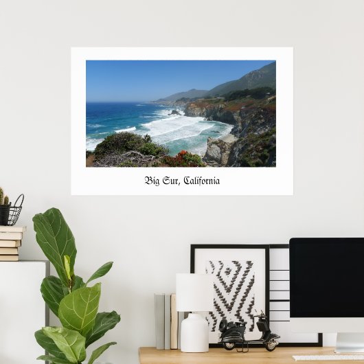 Big Sur, California ポスター (ホームオフィス)