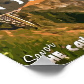 Big Sur California Pacific Coast Highway ポスター (角)