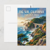 Big Sur USA ポストカード (正面/裏面)