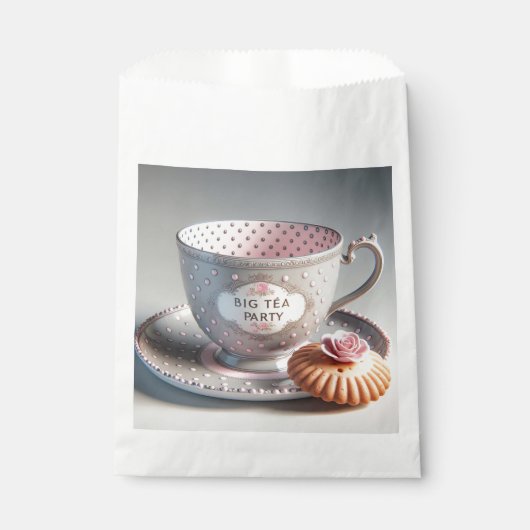 Big Tea Party, Candy Bag, by Natasha Us   フェイバーバッグ (正面)
