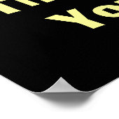 Big Thank you poster Certified Sensing Assistants ポスター (角)