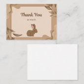Big Thanks from a Little Bunny! ノートカード (正面/裏面)
