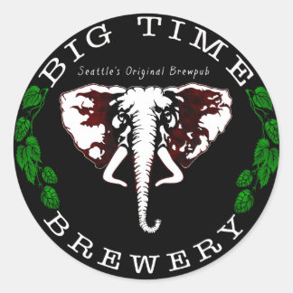 Big Time Brewery sticker ラウンドシール