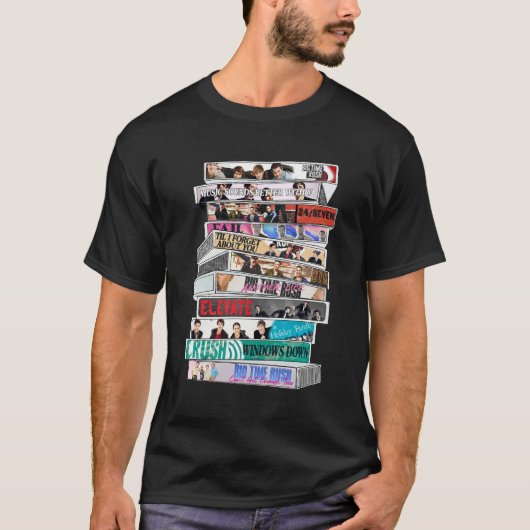 Big Time Rush Cassette Tape Tシャツ (正面)