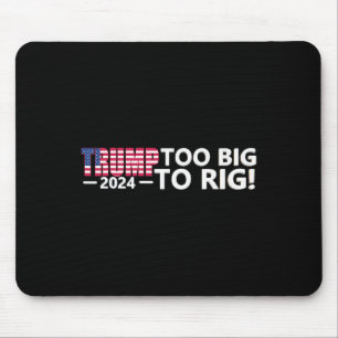 Big To Rigことわざトランプ2024選挙クールおもしろい マウスパッド