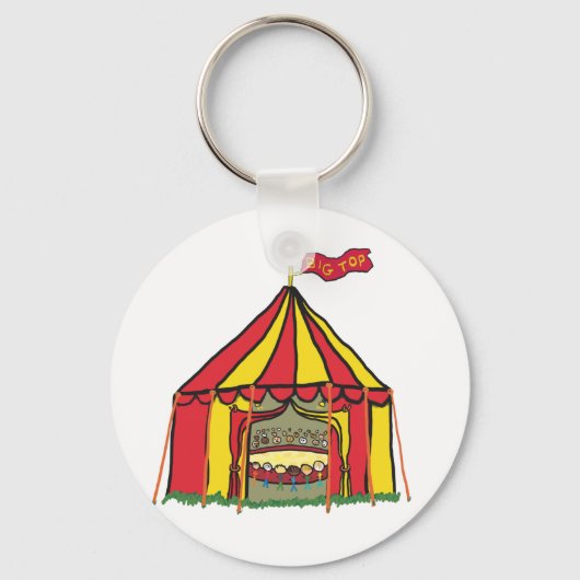 Big Top Circus Tent キーホルダー (正面)