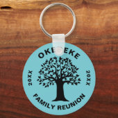 Big Tree Family Reunion Souvenir Keepsake Gift キーホルダー (正面)