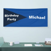 BIG TRIANGLE black transparent +アイディア 横断幕 (トレードショー)