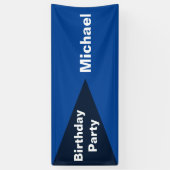 BIG TRIANGLE black transparent +アイディア 横断幕 (縦)