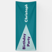 BIG TRIANGLE white transparent +アイディア 横断幕 (縦)