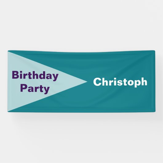 BIG TRIANGLE white transparent +アイディア 横断幕 (横)