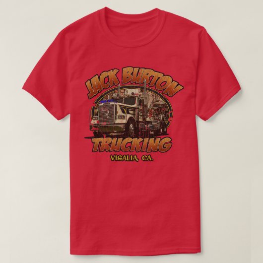 Big Trouble In Little China Jack Burton Trucking 1 Tシャツ (デザイン正面)
