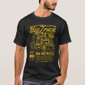 Big Truck Iron And Wheels Tシャツ (正面)