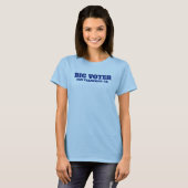 Big Voter™ カスタムTシャツ Tシャツ (正面フル)