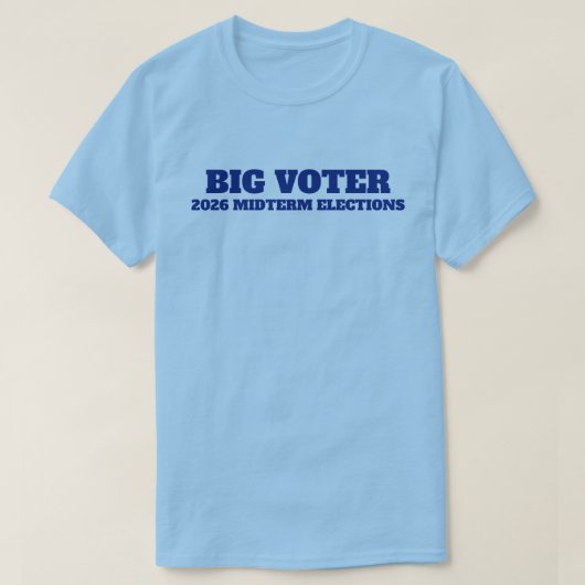 Big Voter™ Tシャツ (デザイン正面)