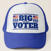 Big Voter™ Trucker Hat (Customize It!) キャップ (正面)