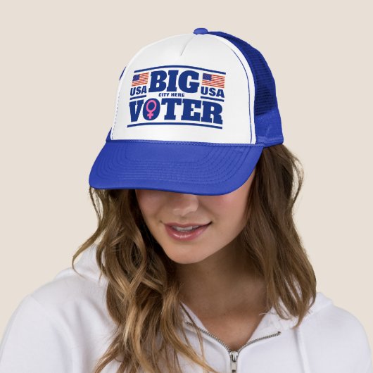 Big Voter™ Trucker Hat (Customize It!) キャップ (インサイチュ)
