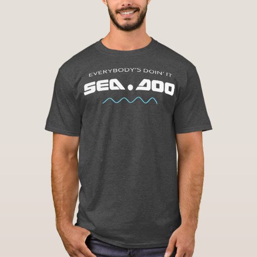 Big Wave Everybodys Doin it Seadoo Tシャツ (正面)