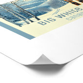 Big White British Columbia Canada  Poster ポスター (角)