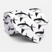 big white shark ネクタイ (ロール)