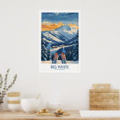 Big White Wall Art Print - British Columbia 1 ポスター (キッチン)