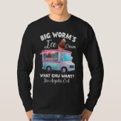 Big Worm s Ice Cream What chu Want Tシャツ (正面)
