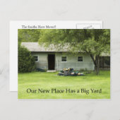 Big Yard – 住所カードの変更 案内ポストカード (正面/裏面)