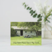 Big Yard – 住所カードの変更 案内ポストカード (スタンド正面)