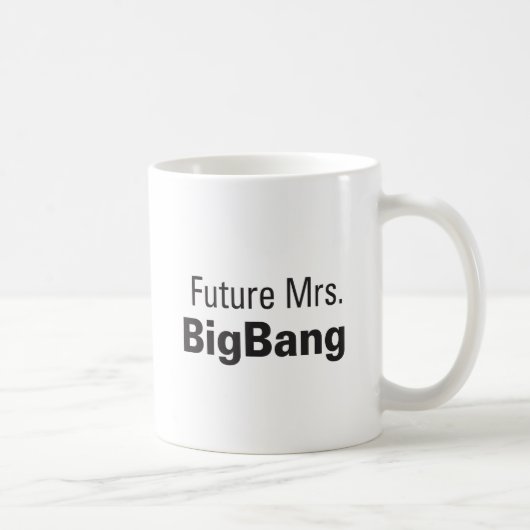 BigBang Mug未来の夫人 コーヒーマグカップ (右)
