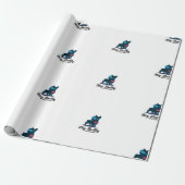 BigBullyRoastersのブルドッフランスのグ包装紙 ラッピングペーパー (アンロールド)