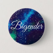 Bigenderカスタマイズ可能な銀河系ID 缶バッジ (正面)