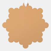 Bigfootおもしろい-Iは人間に信じない オーナメントカード (裏面)