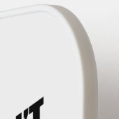 Bigfootおもしろい-Iは人間に信じない ピックルボールラケット (左詳細)