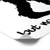 Bigfootが私のポスターをおもしろい見た ポスター (角)