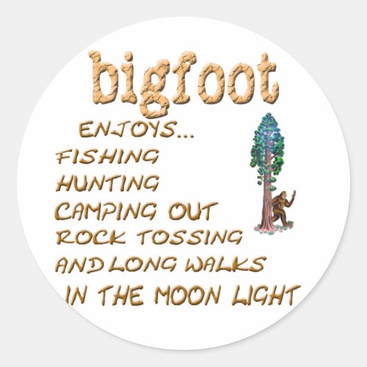 Bigfootが行わない ラウンドシール (正面)