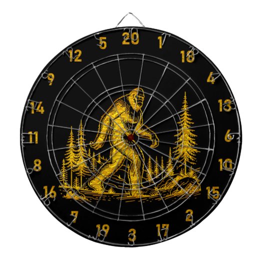 Bigfootのゲーお気に入りのム:ダーツとシーク ダーツボード (正面)