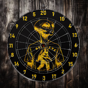 Bigfootのボーお気に入りのド:未知のアウトスロー ダーツボード