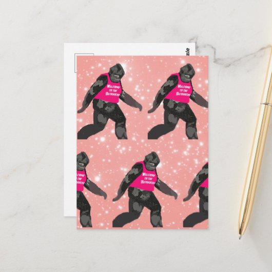 Bigfootはがき ポストカード (正面/裏面インサイチュ)