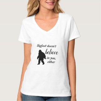 Bigfootは信じお前のシャツ Tシャツ