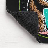 Bigfootエイリアンアライアンおもしろいス – サイエンスフィクション暗号 マウスパッド (コーナー)