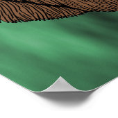 Bigfootポートレート1 (Ape-Like)ポスター ポスター (角)