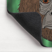 Bigfootポートレート2 （ヒト様）マウスパッド マウスパッド (コーナー)