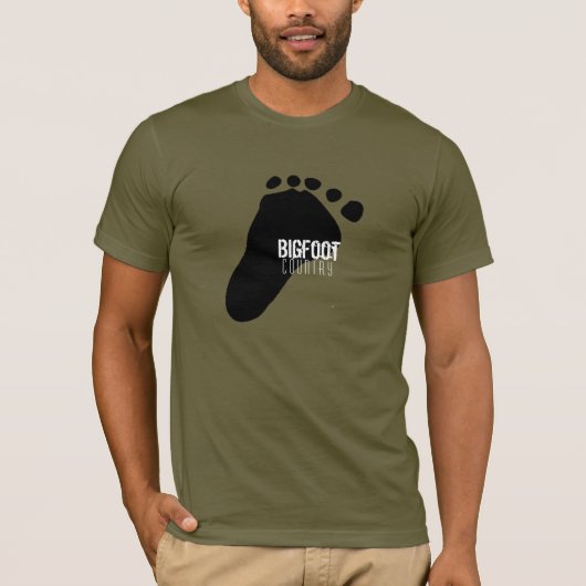 Bigfoot国の足跡 Tシャツ (正面)