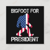 Bigfoot社長のためのおもしろいbigfoot エンクロージャーカード (正面)