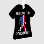 Bigfoot社長のためのおもしろいbigfoot オーナメント (正面)
