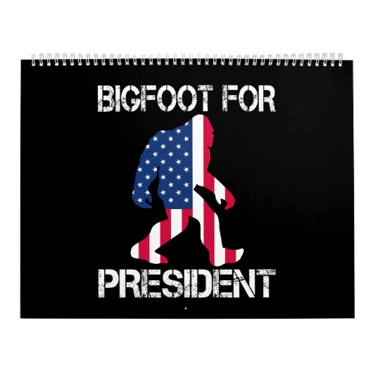 Bigfoot社長のためのおもしろいbigfoot カレンダー (カバー)