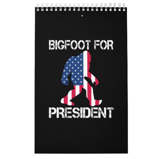 Bigfoot社長のためのおもしろいbigfoot カレンダー (カバー)