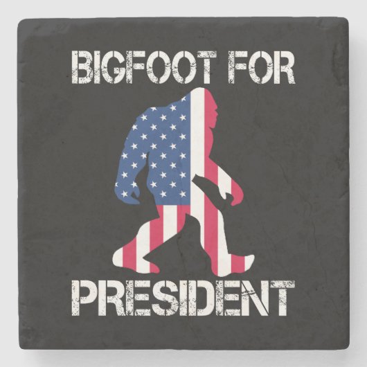 Bigfoot社長のためのおもしろいbigfoot ストーンコースター (正面)