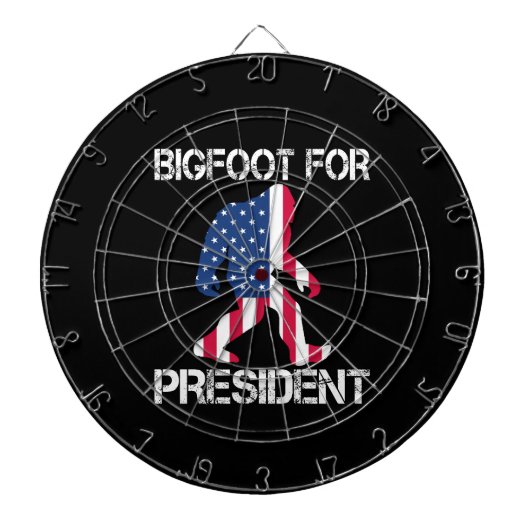 Bigfoot社長のためのおもしろいbigfoot ダーツボード (正面)