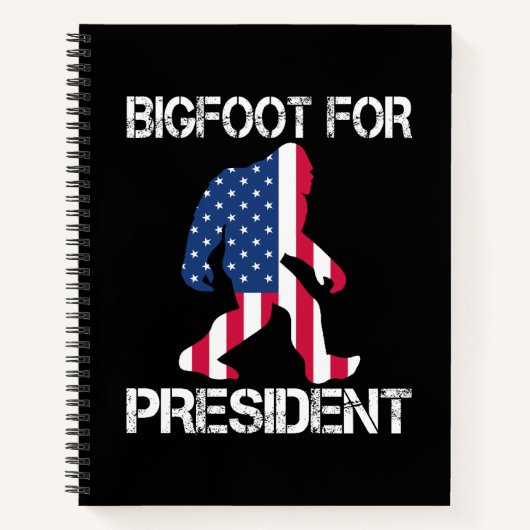 Bigfoot社長のためのおもしろいbigfoot ノートブック (正面)